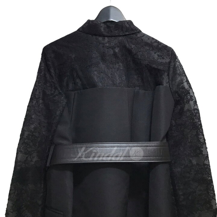 楽天市場】【中古】sacai レースシルクウールジャケット 22-06310 