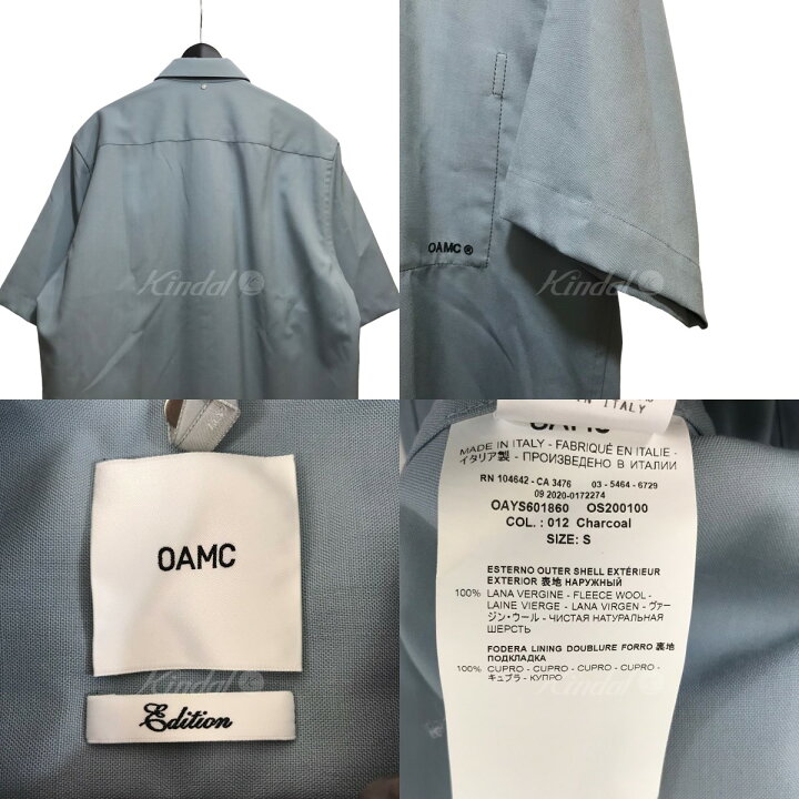 楽天市場】【中古】OAMC 21SS Edition別注｢IAN Shirt｣ショートスリーブ 