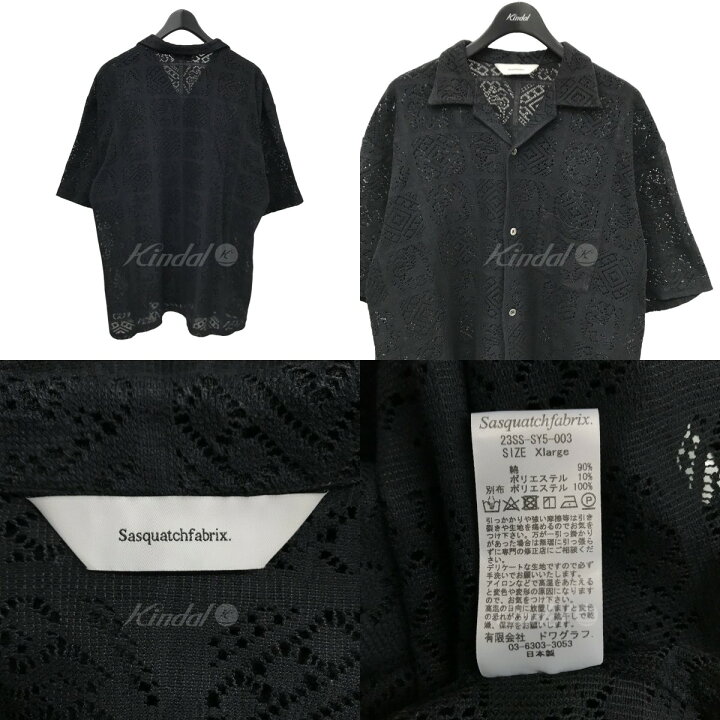 楽天市場】【中古】SASQUATCHfabrix． JAH LION LACE H／S OC SHIRT 