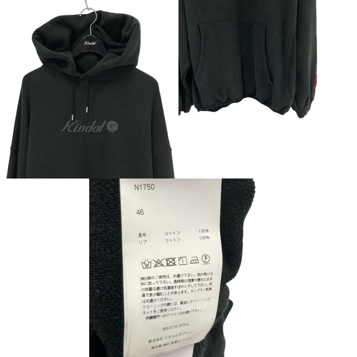 楽天市場】【中古】NEON SIGN 24SS オーバーサイズパーカー ブラック 