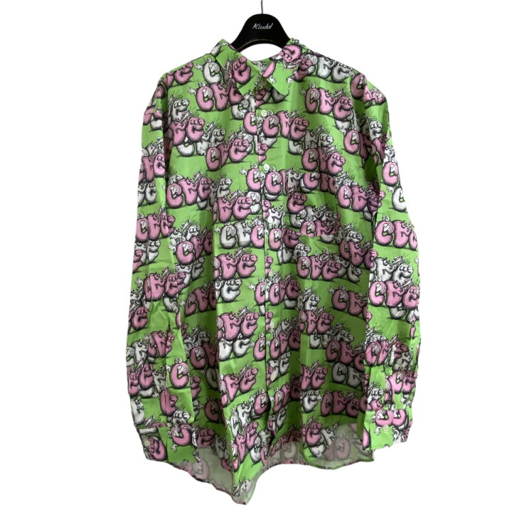 楽天市場】【中古】COMME des GARCONS SHIRT×KAWS グラフィックシャツ 
