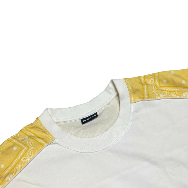 楽天市場】【中古】JACQUEMUS ペイズリー切替 オーバーサイズ半袖 