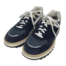 【中古】NEW BALANCE　スニーカー MS574TDS ネイビー サイズ：US8．5(26．5cm) 【110424】（ニューバランス）