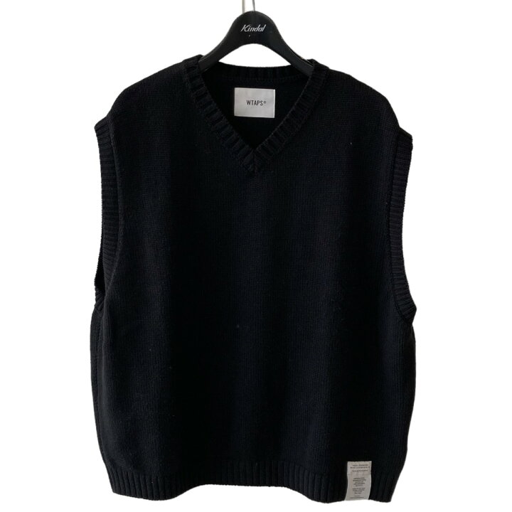楽天市場】【中古】WTAPS ニットベスト ブラック サイズ：04 【100424 