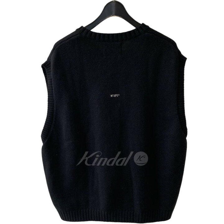 楽天市場】【中古】WTAPS ニットベスト ブラック サイズ：04 【100424 