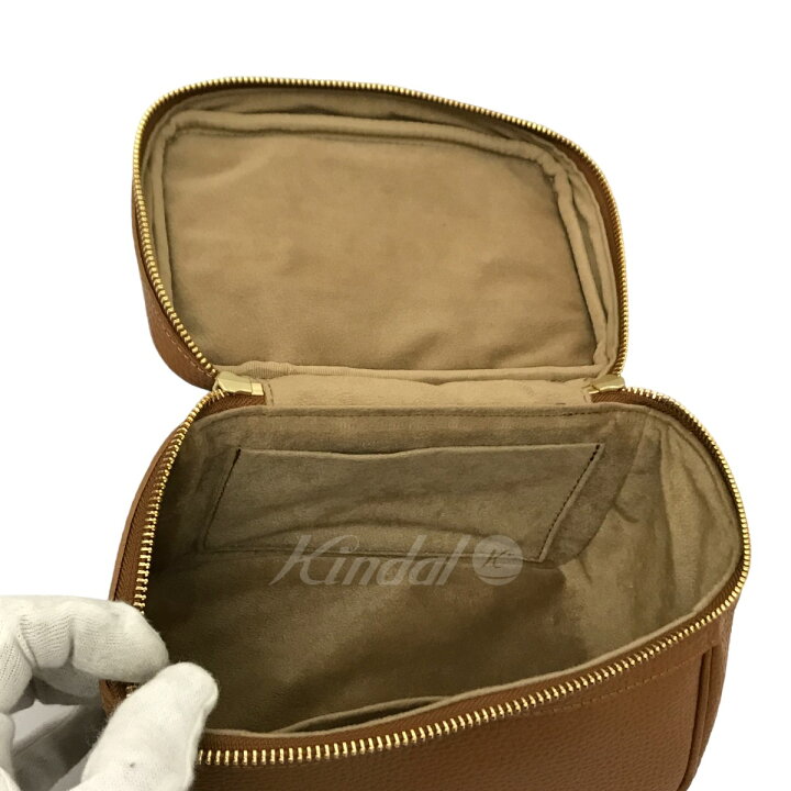 楽天市場】【中古】Ch!iii バニティバッグ ハンドバッグ ブラウン 