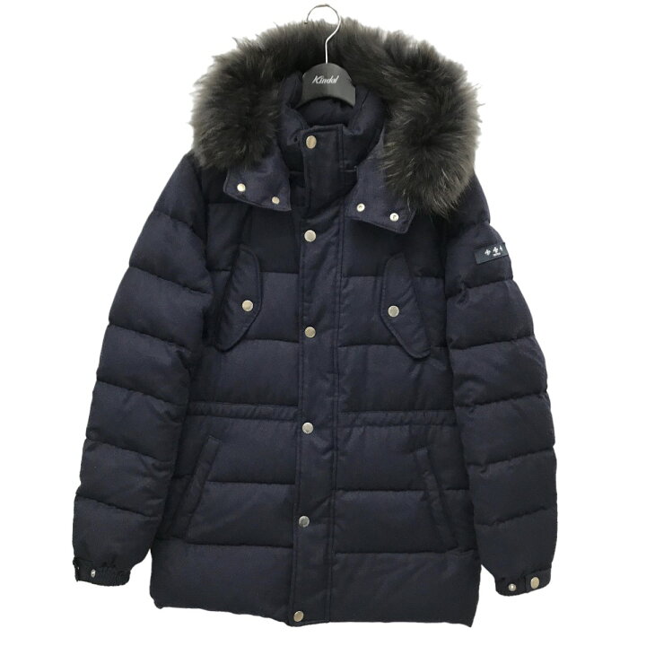 楽天市場】【中古】TATRASラクーンファー付 ウールダウンジャケット  