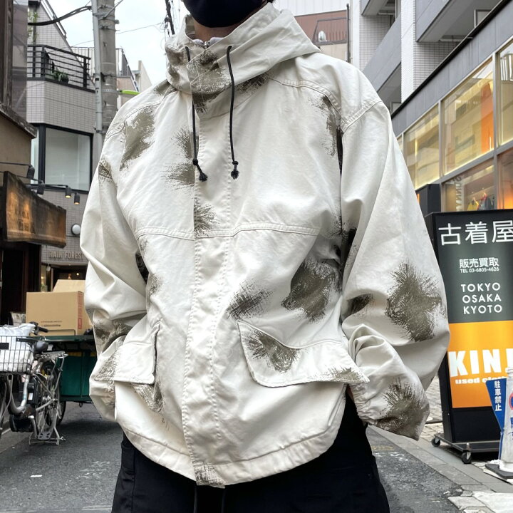 楽天市場】【中古】ANCELLM24SS Camo Hoodie Jacketカモミリタリー 