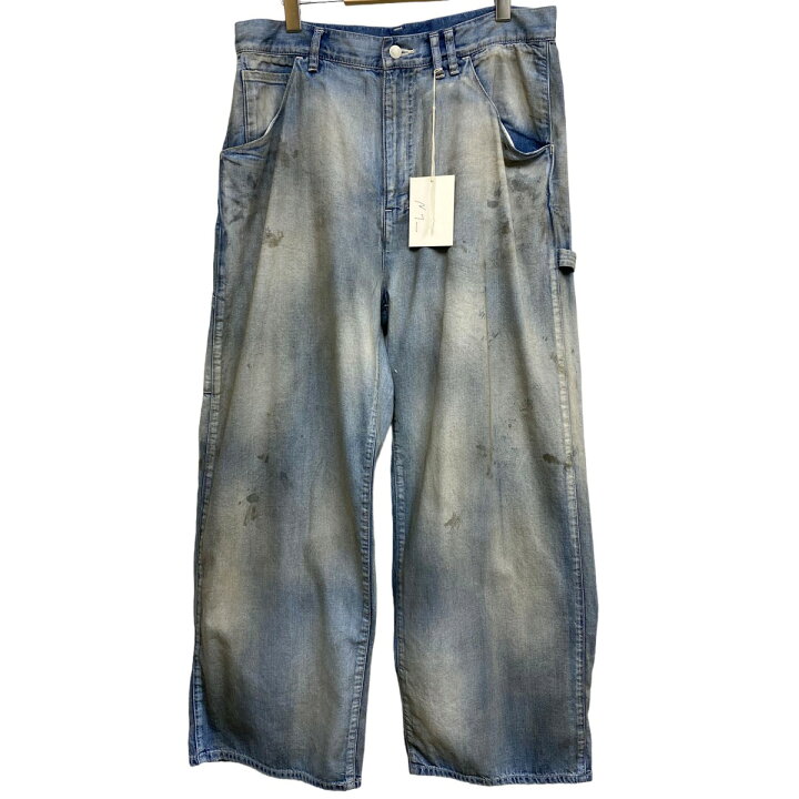 楽天市場】【中古】ANCELLM 24SS Aging Painter Pantsエージング加工  