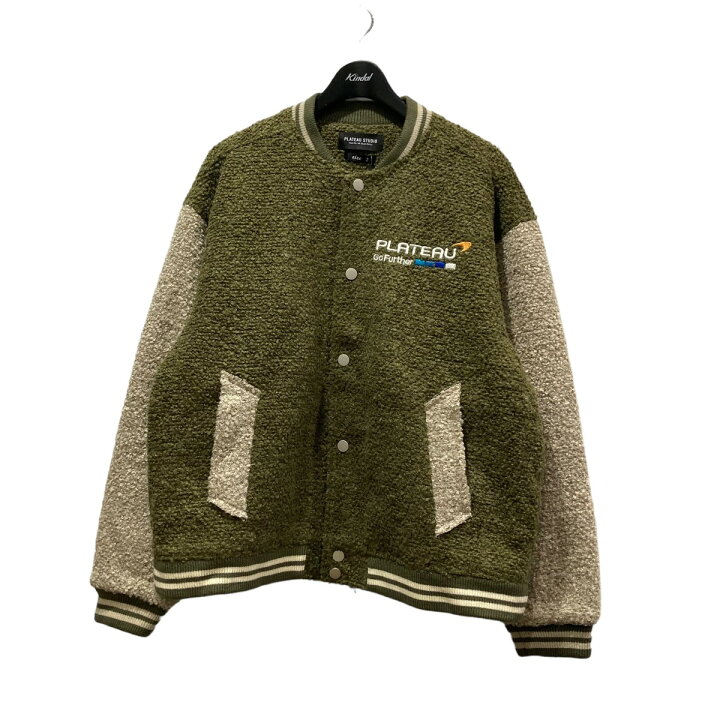 楽天市場】【中古】PLATEAU STUDIO｢fluffy stadium jacket｣ フラフィー 