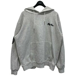 【中古】WIND AND SEA×Hysteric Glamour　HODIE パーカー グレー サイズ：L 【100424】（ウィンダンシー×ヒステリックグラマー）