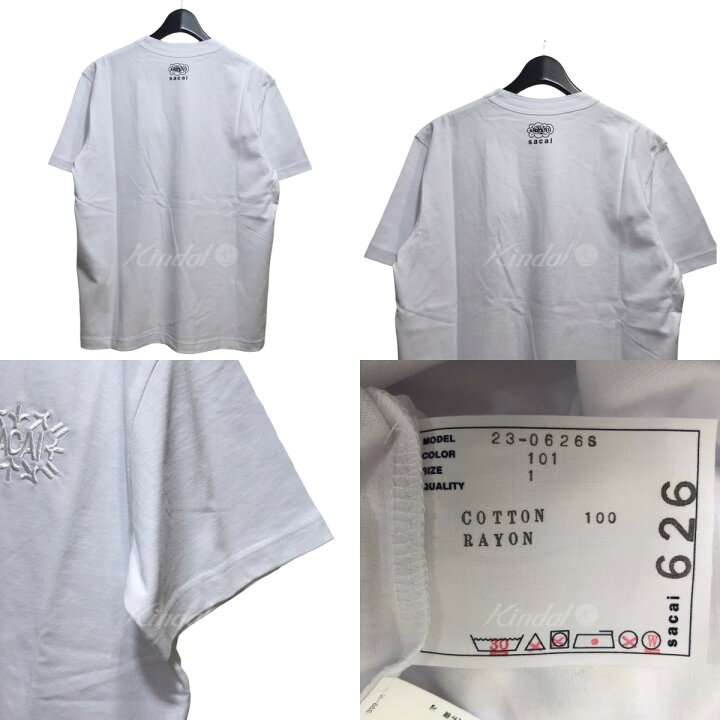 楽天市場】【中古】sacai×eric haze 胸プリントTシャツ 23-0626S 