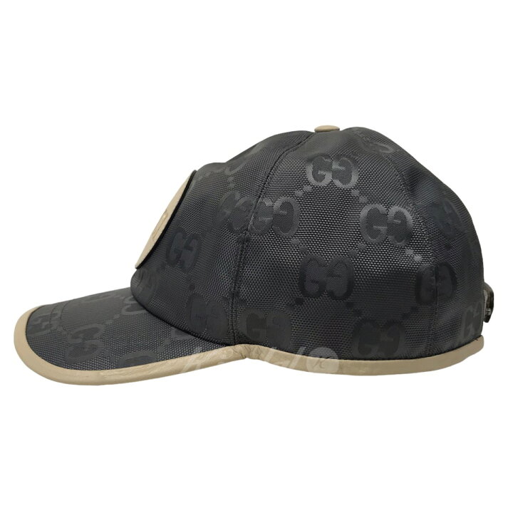 楽天市場】【中古】GUCCI ロゴパッチベースボールキャップ 627114 