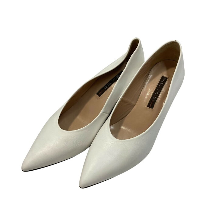 楽天市場】【中古】PELLICO SUNNYパンプス ホワイト サイズ：38（25 