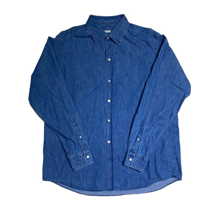 楽天市場】【中古】A．PRESSE 2024SS Washed Denim Shirt ウォッシュド 
