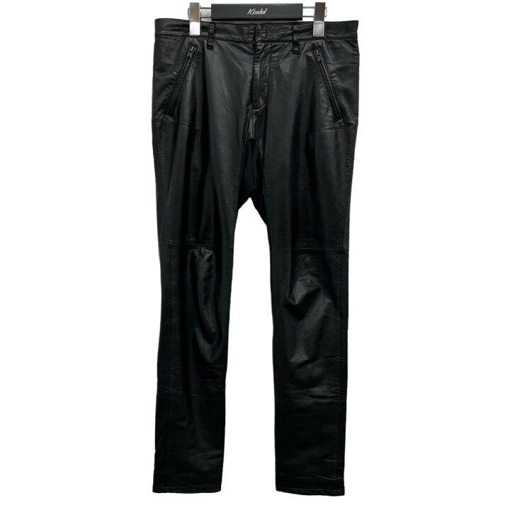 楽天市場】【中古】atoレザーパンツ ブラック サイズ：46【価格見直し 