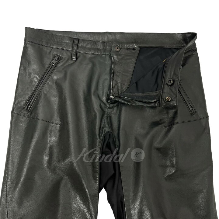 楽天市場】【中古】atoレザーパンツ ブラック サイズ：46【価格見直し 