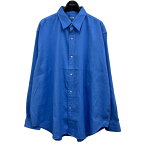 【中古】A．PRESSE　2024SS｢Double Weave Twill Regular Collar Shirt｣シャツ ブルー サイズ：3 【120424】（アプレッセ）