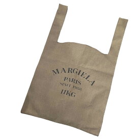 【中古】Maison Margiela11　ショッピングトートバッグ ナチュラル 【110424】（メゾンマルジェラ11）