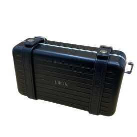 【中古】Dior×RIMOWA　バッグ ブラック 【120424】（ディオール×リモワ）