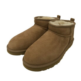 【中古】UGG　CLASSIC ULTRA MINI ムートンブーツ 1137391 チェスナット サイズ：US9 【130424】（アグ）