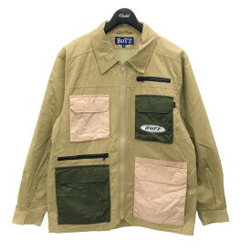 【中古】BoTT　22AW Multi Pocket Jacket　マルチポケットジャケット 223BoTT08 ベージュ サイズ：M 【130424】（ボット）