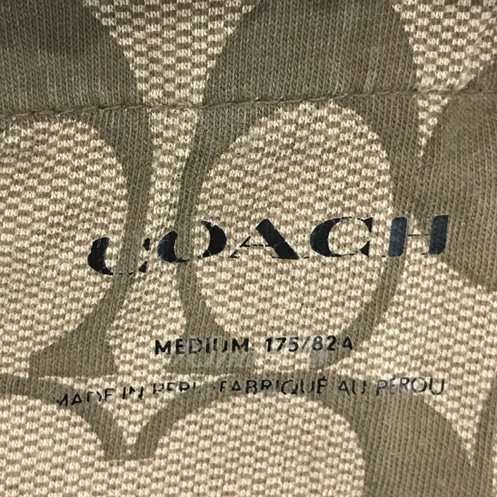 楽天市場】【中古】COACH シグネーチャーロゴスウェットパンツ 
