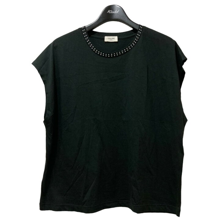 楽天市場】【中古】CELINE スタッズ ノースリーブTシャツ X248364E 