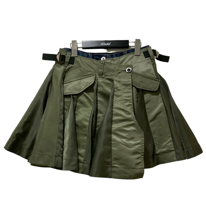 中古】<br>sacai <br>デニムスカート 20-05086 インディゴ サイズ：2  