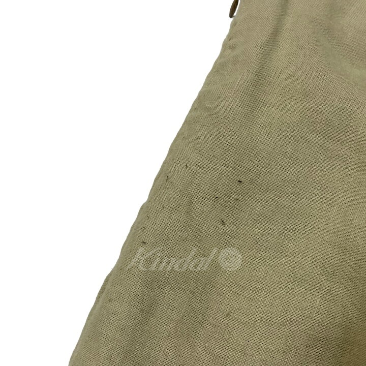 楽天市場】【中古】BASERANGEコットンリネンワイドパンツ ベージュ  