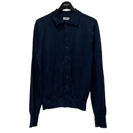 【中古】ALLEGE　｢Standard Wool Cardigan｣ニットシャツ ネイビー サイズ：3 【130424】（アレッジ）