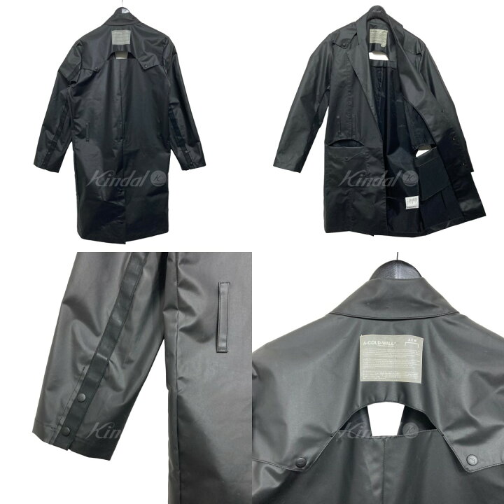 楽天市場】【中古】A-COLD-WALLラバーコート ブラック サイズ：S【価格  