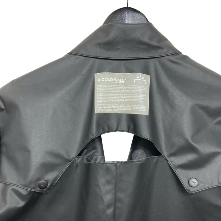 楽天市場】【中古】A-COLD-WALLラバーコート ブラック サイズ：S【価格 