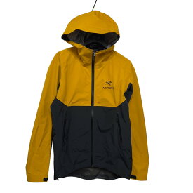 【中古】ARC’TERYX　ZETA SL JACKET イエロー×ブラック サイズ：XS 【140424】（アークテリクス）