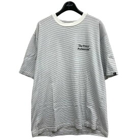 【中古】The Ennoy Professional　ボーダーTシャツ ホワイト サイズ：L 【140424】（エンノイプロフェッショナル）