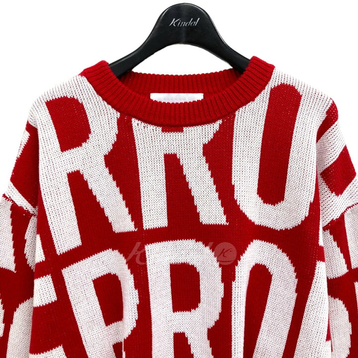 楽天市場】【中古】NEON SIGN ｢Error Knit｣エラーニット レッド サイズ 