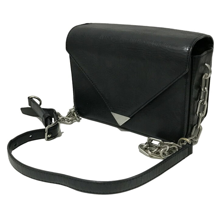 楽天市場】【中古】ALEXANDER WANG チェーンショルダーバッグ ブラック 