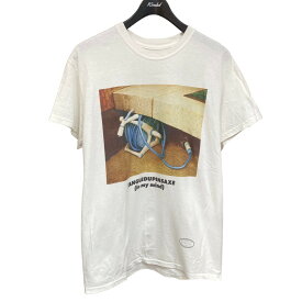 【中古】TANG TANG　フォトプリントTシャツ ホワイト サイズ：M 【140424】（タンタン）