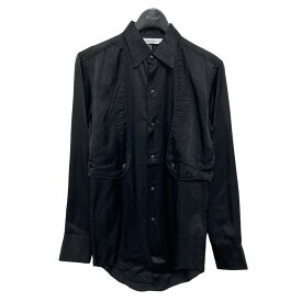 【中古】SASQUATCHfabrix．　レーヨンシャツ ブラック サイズ：S 【140424】（サスクワァッチファブリックス．）