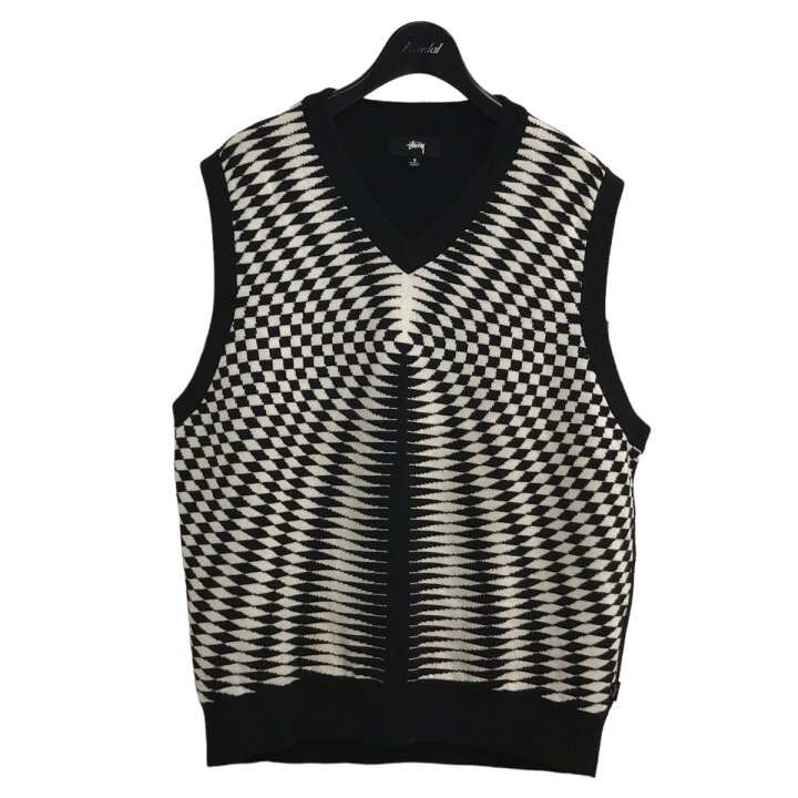 楽天市場】【中古】Stussy｢PSYCHEDELIC CHECK VEST｣ サイケデリック 