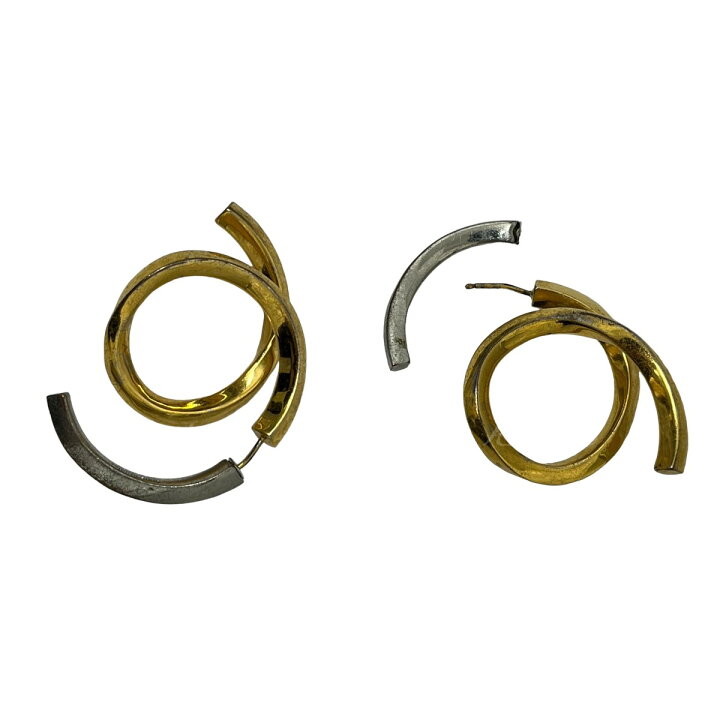 楽天市場】【中古】ACNE STUDIOS 片耳ピアス シルバー×ゴールド サイズ  