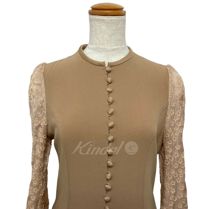楽天市場】【中古】mame kurogouchiフラワーモチーフシフォンスリーブ 