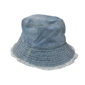 【中古】UNUSED　｢12．5oz Denim Hat｣ デニムバケットハット インディゴ サイズ：0 【150424】（アンユーズド）