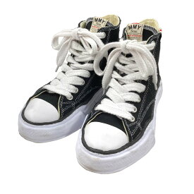 【中古】Maison MIHARA YASUHIRO「PETERSON HI」 ハイカットスニ―カー ブラック サイズ：40【価格見直し】