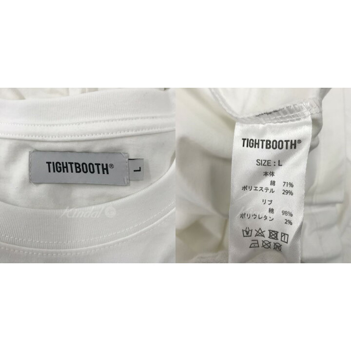 楽天市場】【中古】TIGHTBOOTH 23SS MPCスクリーンTシャツ オーバー 