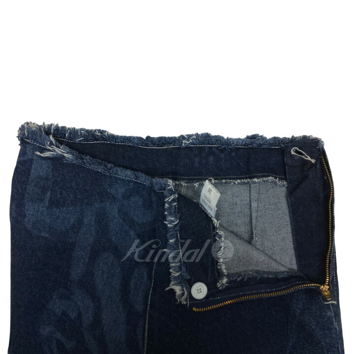 楽天市場】【中古】paloma Wool 総柄デニムパンツ インディゴ サイズ  