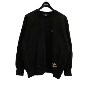 【中古】MAGIC　NUMBER　× BEDWIN Crew Sweat ブラック サイズ：S 【160424】（マジックナンバー）