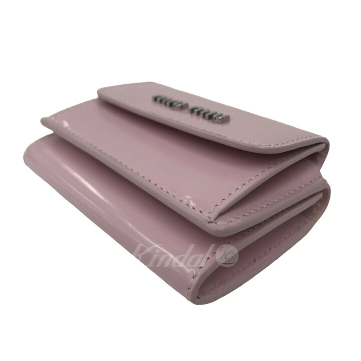 楽天市場】【中古】miu miuクリスタルチェーン ミニウォレット 5MR027  
