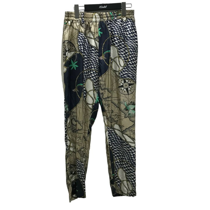 楽天市場】【中古】BANANATIME 総柄シルクパンツ ベージュ サイズ：XXS 