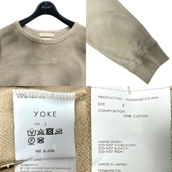 楽天市場】【中古】YOKE吾亦紅別注 クルーネックスウェットトレーナー  